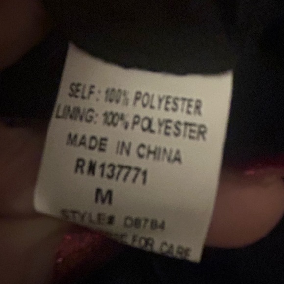 Christmas Charolette Russ Strapless Red & Black Lace Fit & Flare Womens Dress  M - Picture 6 of 9